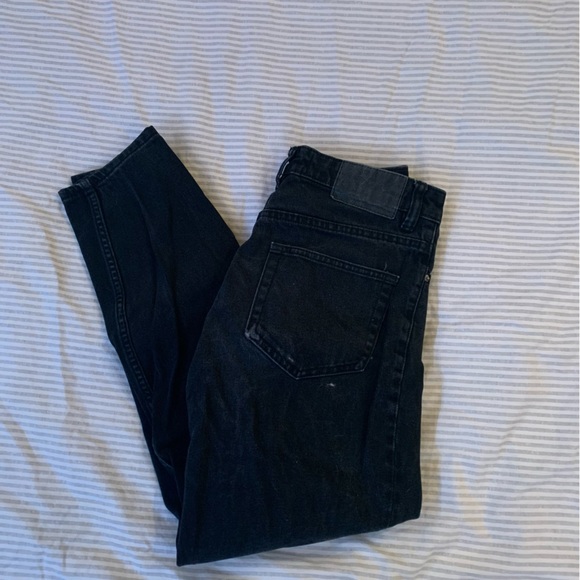 Zara black mom jeans - Picture 2 of 4